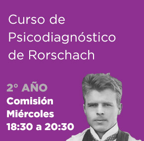 2° Año 2022 - Rorschach - Miércoles 18,30 - Prof. Lelia Pestana